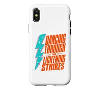 Custodia per iPhone X/XS Tempesta Chaser Danza Attraverso Il Fulmine Colpi