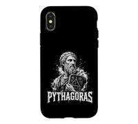 Custodia per iPhone X/XS Teorema di Pitagora Matematica Insegnante Geometria Algebra