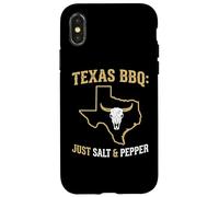 Custodia per iPhone X/XS Texas BBQ Just Sale and Pepper Authentic Pitmaster Grilling