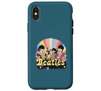 Custodia per iPhone X/XS The Beatles - Yellow Submarine - Retro