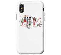 Custodia per iPhone X/XS The Big Bang Theory Bazinga Equation