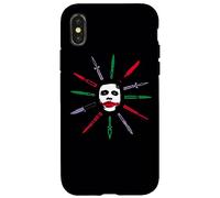 Custodia per iPhone X/XS The Dark Knight Joke and Dagger