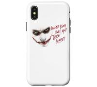 Custodia per iPhone X/XS The Dark Knight Joker Wanna Know