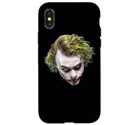 Custodia per iPhone X/XS The Dark Knight Painted Joker Head