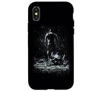 Custodia per iPhone X/XS The Dark Knight Rises Bane Rain Poster