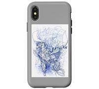 Custodia per iPhone X/XS The Dark Knight Rises Batman Character Study