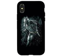 Custodia per iPhone X/XS The Dark Knight Rises Batman Rain