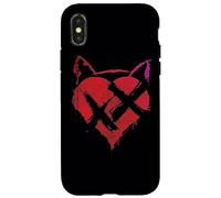 Custodia per iPhone X/XS The Dark Knight Rises No Heart
