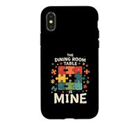 Custodia per iPhone X/XS The Dining Room Table Is Mine Puzzle