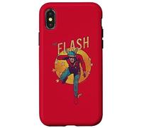Custodia per iPhone X/XS The Flash Circle & Stars