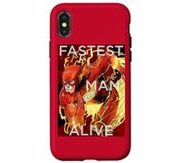 Custodia per iPhone X/XS The Flash Fastest Man Alive Poster