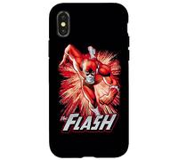Custodia per iPhone X/XS The Flash Flash Red & Gray
