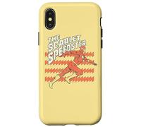 Custodia per iPhone X/XS The Flash Vintage Scarlet Speedster