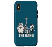 Custodia per iPhone X/XS The Gang, detto grafico