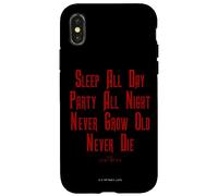 Custodia per iPhone X/XS The Lost Boys Sleep All Day Quote