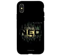 Custodia per iPhone X/XS The Matrix 4 Hello Neo