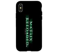 Custodia per iPhone X/XS The Matrix Reloaded Enter The Reloaded Logo
