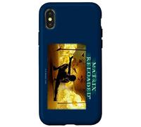 Custodia per iPhone X/XS The Matrix Reloaded Trinity's Chaos