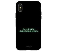 Custodia per iPhone X/XS The Matrix Revolutions Enter The Revolution Logo