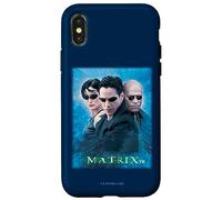 Custodia per iPhone X/XS The Matrix Simulated Hacker And Heroes