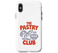 Custodia per iPhone X/XS The Pastry Club Carb Queen, design divertente per pasticceria