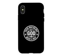 Custodia per iPhone X/XS There Was No Way But God Made A Way
