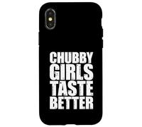 Custodia per iPhone X/XS Thick Girls Taste Better