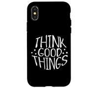 Custodia per iPhone X/XS Think good Things Tutto sarà benissimo