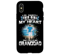 Custodia per iPhone X/XS This Girl Who Kinda Stole My Heart She Calls Me Granddad