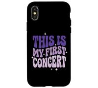 Custodia per iPhone X/XS This Is My First Concert