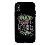 Custodia per iPhone X/XS This Is My Scary Brother Family Matching Halloween Costume