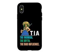 Custodia per iPhone X/XS Tia The Woman The Myth The Bad Influence