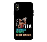 Custodia per iPhone X/XS Tia The Woman The Myth The Bad Influence