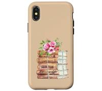 Custodia per iPhone X/XS Titoli dei libri di Jane Austen