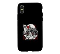 Custodia per iPhone X/XS Tokugawa e Ieyasu Samurai Shogun Feudale Giappone Mappa