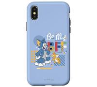 Custodia per iPhone X/XS Tom and Jerry Be My BFF