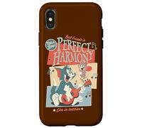 Custodia per iPhone X/XS Tom and Jerry Best Friends In Perfect Harmony