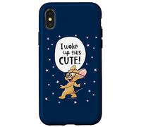Custodia per iPhone X/XS Tom and Jerry I Woke Up This Cute!