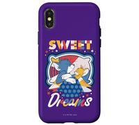 Custodia per iPhone X/XS Tom and Jerry Sweet Dreams