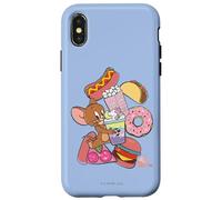 Custodia per iPhone X/XS Tom and Jerry Tasty Treats