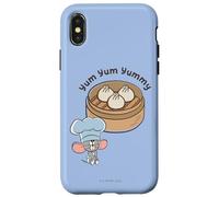 Custodia per iPhone X/XS Tom and Jerry Yum Yum Yummy