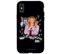 Custodia per iPhone X/XS Tom & Jerry Movie What is Happening