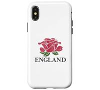 Custodia per iPhone X/XS Top da rugby inglese invecchiato - England Rugby Football