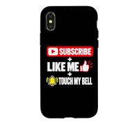 Custodia per iPhone X/XS Touch my Bell- Content-Creator Social-Media-Influencer