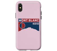 Custodia per iPhone X/XS Tour du Mont Blanc Montblanc 4810 Regali escursionistici Francia