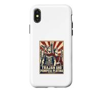 Custodia per iPhone X/XS Traiano E Pompeia Plotina Eredità Romana