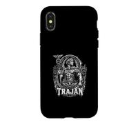 Custodia per iPhone X/XS Traiano Gloria Dell'Impero Imperatore Romano SPQR
