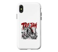 Custodia per iPhone X/XS Traiano Optimus Princeps Imperatore romano Dacia