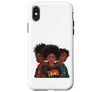 Custodia per iPhone X/XS Tre fratelli