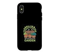Custodia per iPhone X/XS Trova il tuo design del giardino della pace con gli uccelli